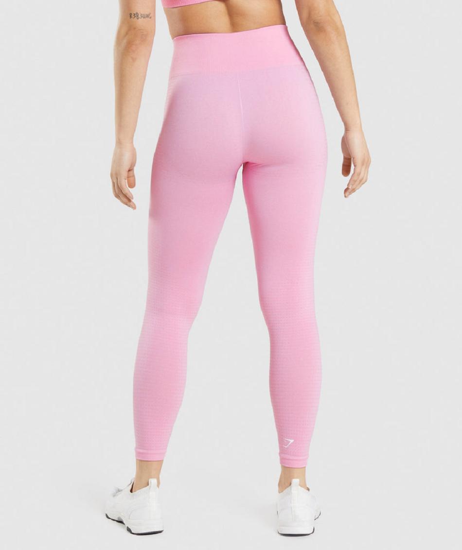 Legginsy Damskie Gymshark Vital Seamless 2.0 Różowe | PL 2263VRW